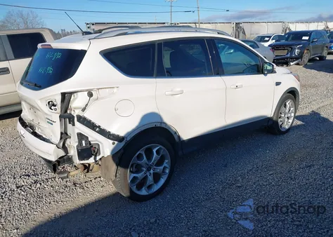 2014 Ford Escape Titanium из США, поврежденный, VIN 1FMCU9J94EUB76189